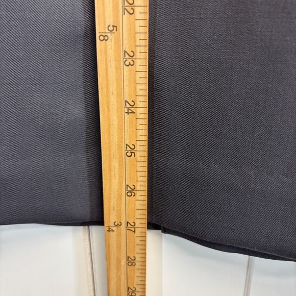 Vintage J Crew Womens Minimalist Career Wool Skirt Size 4 Office Professional - Picture 6 of 8